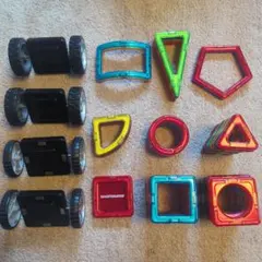 MAGFORMERS 正規品　59ピース＋タイヤ4つ