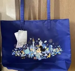 ディズニーデザイン トートバッグ ネイビー