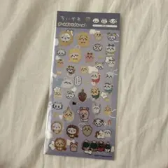 ちいかわ　ゴールドクリアシール