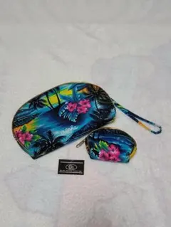 ハワイ　ポーチ2点セット