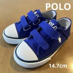 Polo Ralph Lauren ブルースニーカー　14.7cm