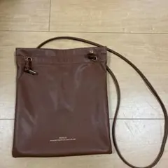 グローバルワーク　ブラウン　ショルダーバック