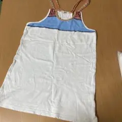 チャイハネアミナコレクションyul ストライプ刺繍タンクトップ