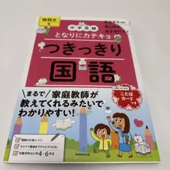中学受験　となりにカテキョ　つきっきり国語物語文編