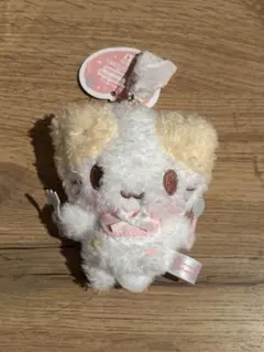 ましゅまろみたいなふわふわにゃんこ フェイスマスコットストラップ 2