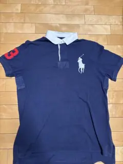 POLO RALPH LAUREN ビッグポニー ポロシャツ swag ネイビー - メルカリ