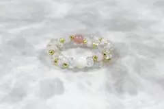 017.【Tourmaline Gradation】トルマリン 星形シェルリング - メルカリ