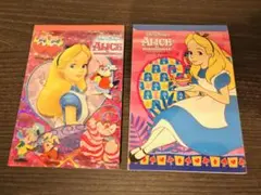 ＊平成レトロ＊ディズニー不思議の国のアリスメモ帳