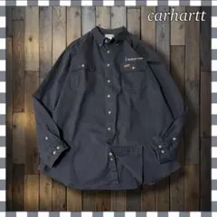 ワークシャツ 刺繍