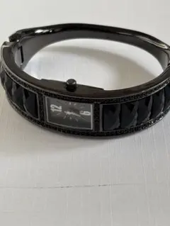 稼動品レア】D&G レディース腕時計 クォーツ ブレスレット ブラック 