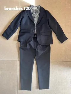 branshesフォーマルスーツ3点セット120cm