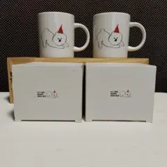 izumi shiokawa クリスマスマグカップ 2個セットまとめ売り