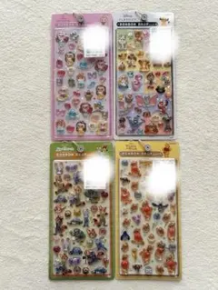 正規品ボンボンドロップシール　ディズニークラシック・プリンセス・ズートピア・プー