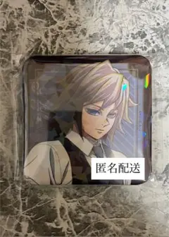 鬼滅の刃 モクテルバー 冨岡義勇 ロトくじ 第2弾 原画 グリッター 缶バッジ