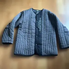 FP キッズアウター　150 チャコールグレー　中綿ジャケット