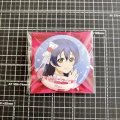 ラブライブ！ μ's ラブカ感謝祭 缶バッジ 園田海未 - メルカリ
