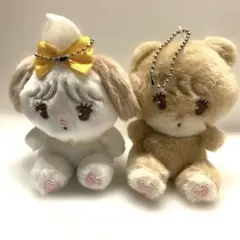 mikko ぬいぐるみキーホルダー