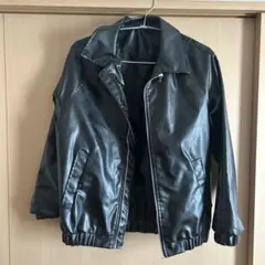 革ジャン　レジャージャケット　黒