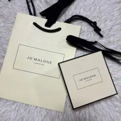 【新品未使用】JO MALONE ショッピングバッグ ギフトボックス黒リボン付き