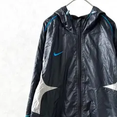 NIKE ウィンドブレーカー フード付き ロゴプリント ポケット付き 羽織り