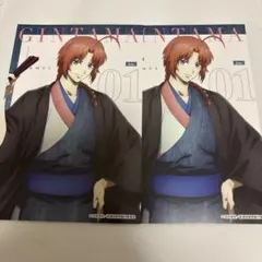 銀魂　ジャンフェス限定　LAWSON 神威　ポストカード　吉原大炎上