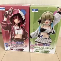 【送料込】GIGOぶいすぽっ！スケールフィギュア 英リサ 如月れん 2種セット