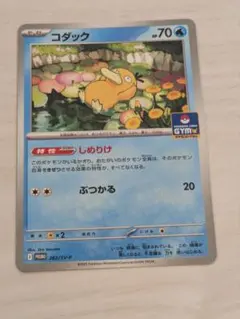 コダック　しめりけ　ポケモンカード　ジムプロモ