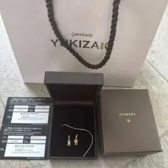 Hirotaka 4連トグルチェーンピアスK10 美品 ヒロタカ 両耳2個セット 