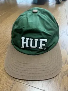 HUF ベースボールキャップ グリーン ブラウンのサムネイル