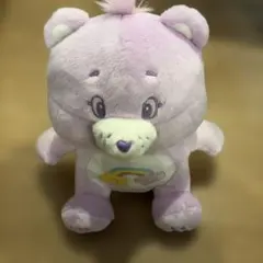 ケアベア お座りBIG ぬいぐるみ 紫