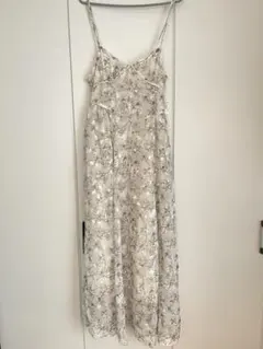 archivesフラワーシフォン キャミワンピース