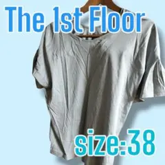 The 1st Floor ナノ・ユニバース　 グレー　デザインシャツ【38】のサムネイル
