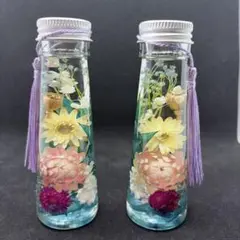 仏花ハーバリウム＊〜お供え 2個セットのサムネイル