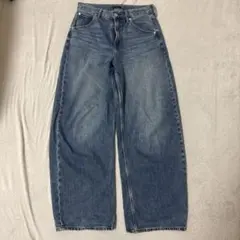 パギーカーブジーンズ ユニクロ　67BLUE 24サイズ