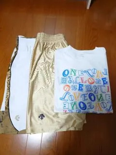 バスケットボール Tシャツとショートパンツ　３枚セット