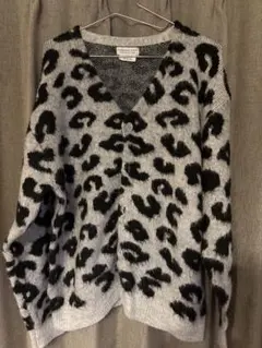 ヒョウ柄カーディガン　CIAOPANIC TYPY