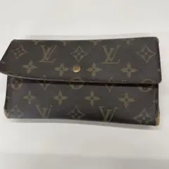 ルイヴィトン　三つ折り長財布　ポルトトレゾール インターナショナル　モノグラム