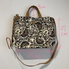 美品NOMADIS Arles XL PRINT ROCOCOトート¥23100 - メルカリ