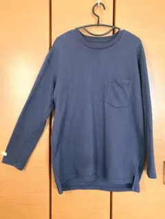 長袖 トレーナー 【XL(LL)】 紺色 ネイビー　ユニクロ