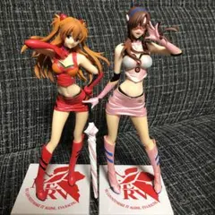 エヴァンゲリオン　レーシング プレミアムRQフィギュア⭐︎アスカ&マリ⭐︎