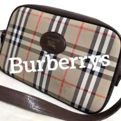 dm31 Burberrys ショルダーバッグ フルノバチェック柄 総柄