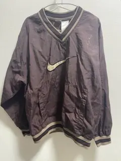 Nike ダークブラウン ナイロンジャケット