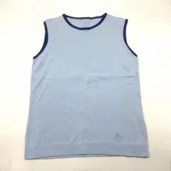 バーバリー Burberry ノースリーブニット ライトブルーのサムネイル