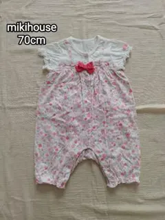 ミキハウス ロンパース 70