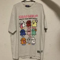 GRAF&WU キャラクターTシャツ グレーのサムネイル