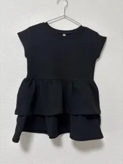 coca キッズ　エンボス フリルトップス　110のサムネイル