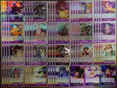 ワンピースカード 麦わらの一味 キッド ハートの海賊団 紫 デッキ パーツ ①