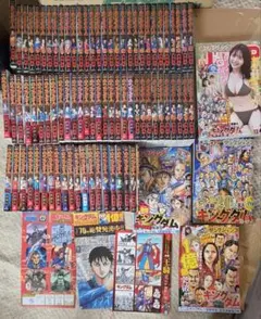 良品キングダム73巻まで＋オマケ76冊既巻全巻セット - メルカリ