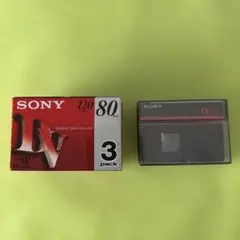 SONY Mini DV カセット 80分 3パック　60分1パックのサムネイル