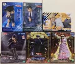 名探偵コナン フィギュア6種セット